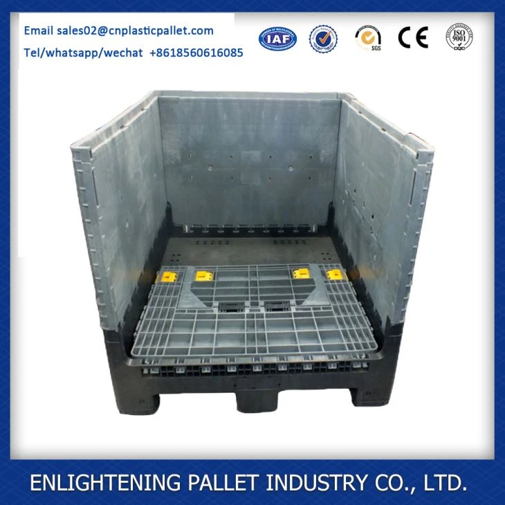 Hot Sale Foldable Stackable Collapsible Plastic Pallet Box For Sale