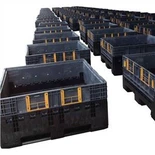 1200x1000x590 мм складной пластиковый контейнер для массовой массы