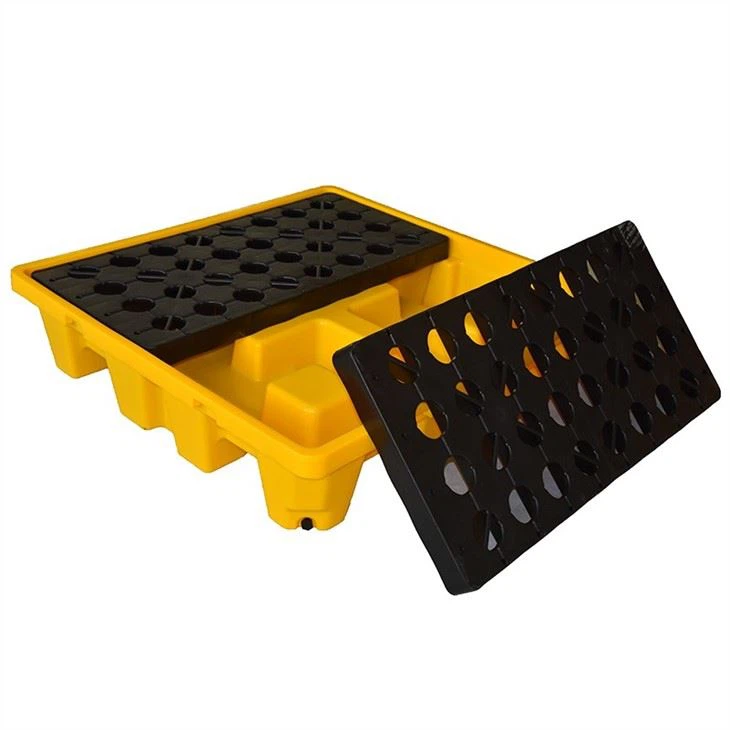Acid-resistant-heavy-duty-spill-pallet