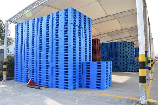 Stacked Pallets in Stock Stacked Pallets in Stock