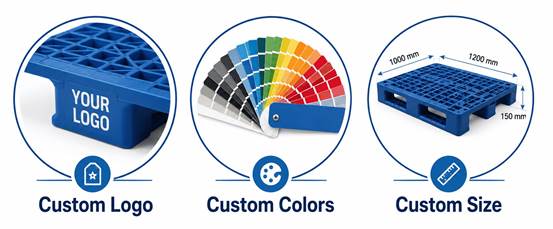Custom Logo, Color & Size Custom Logo, Color & Size
