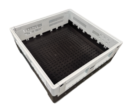 Vented & Foldable Plastic Pallet Container in Australia